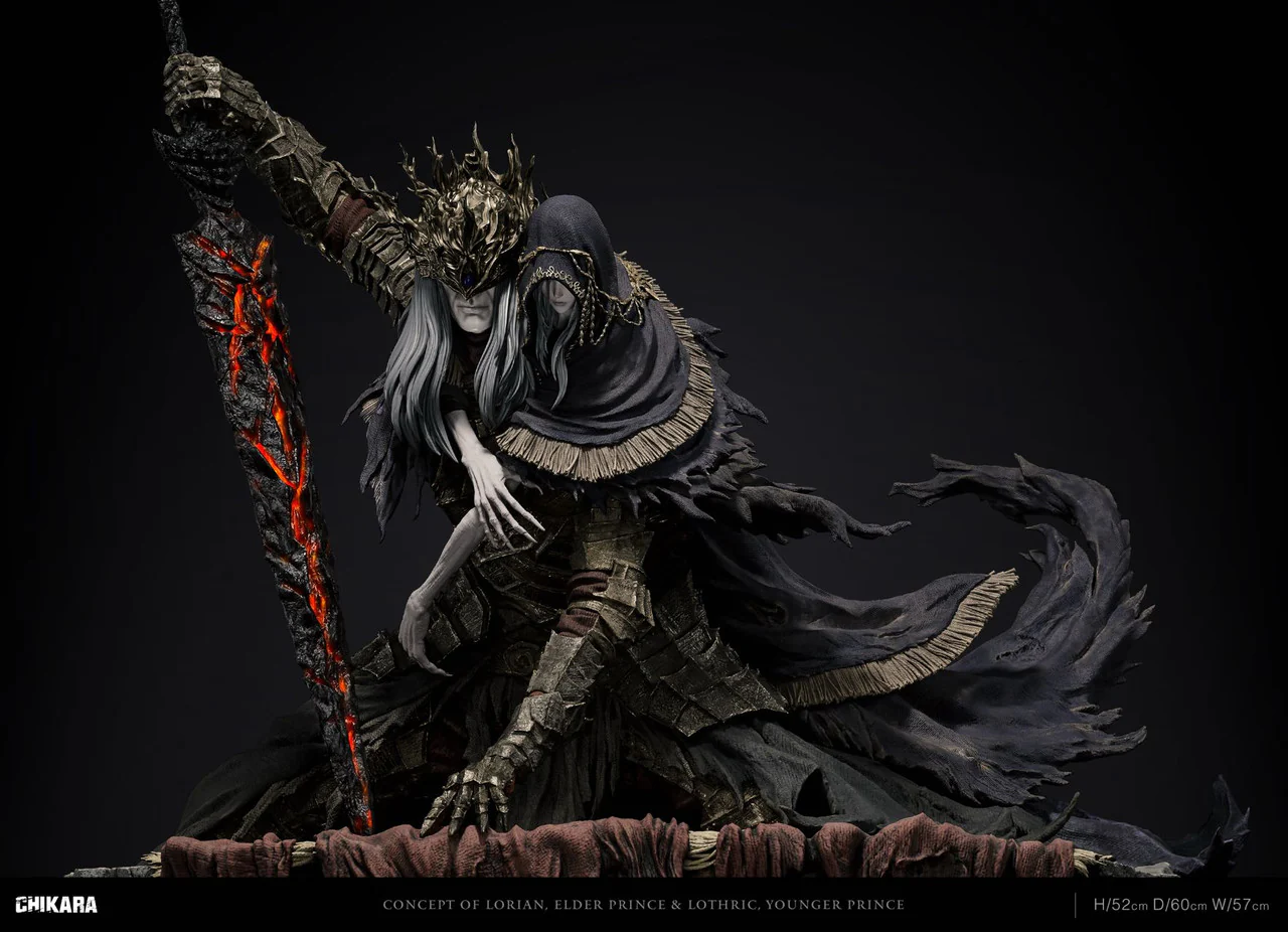 Elden Ring - Prince Lorian & Lothric | 1:4 Resin Statue | by Chikara Studio