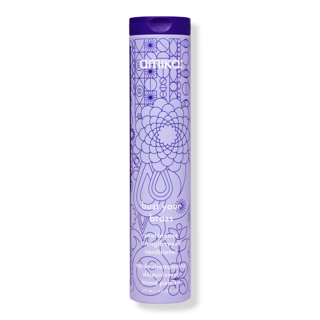 amika  Bust Your Brass Cool Blonde Strength Repair Conditioner