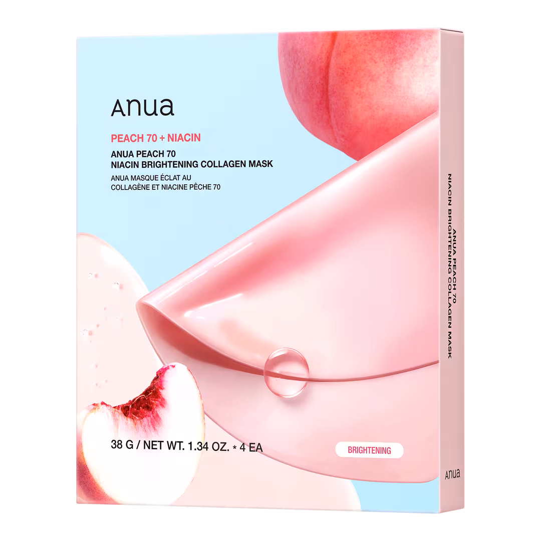 ANUA  Peach 70 Niacin Brightening Collagen Mask