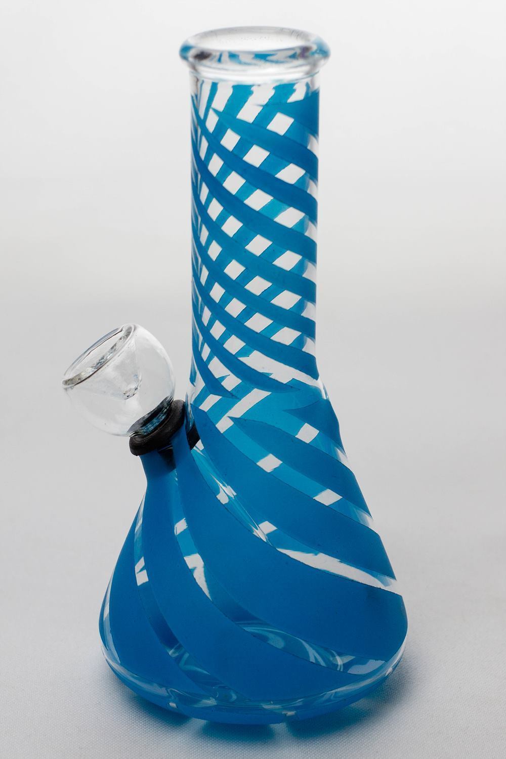 6 Conical Base Glass Water Bong