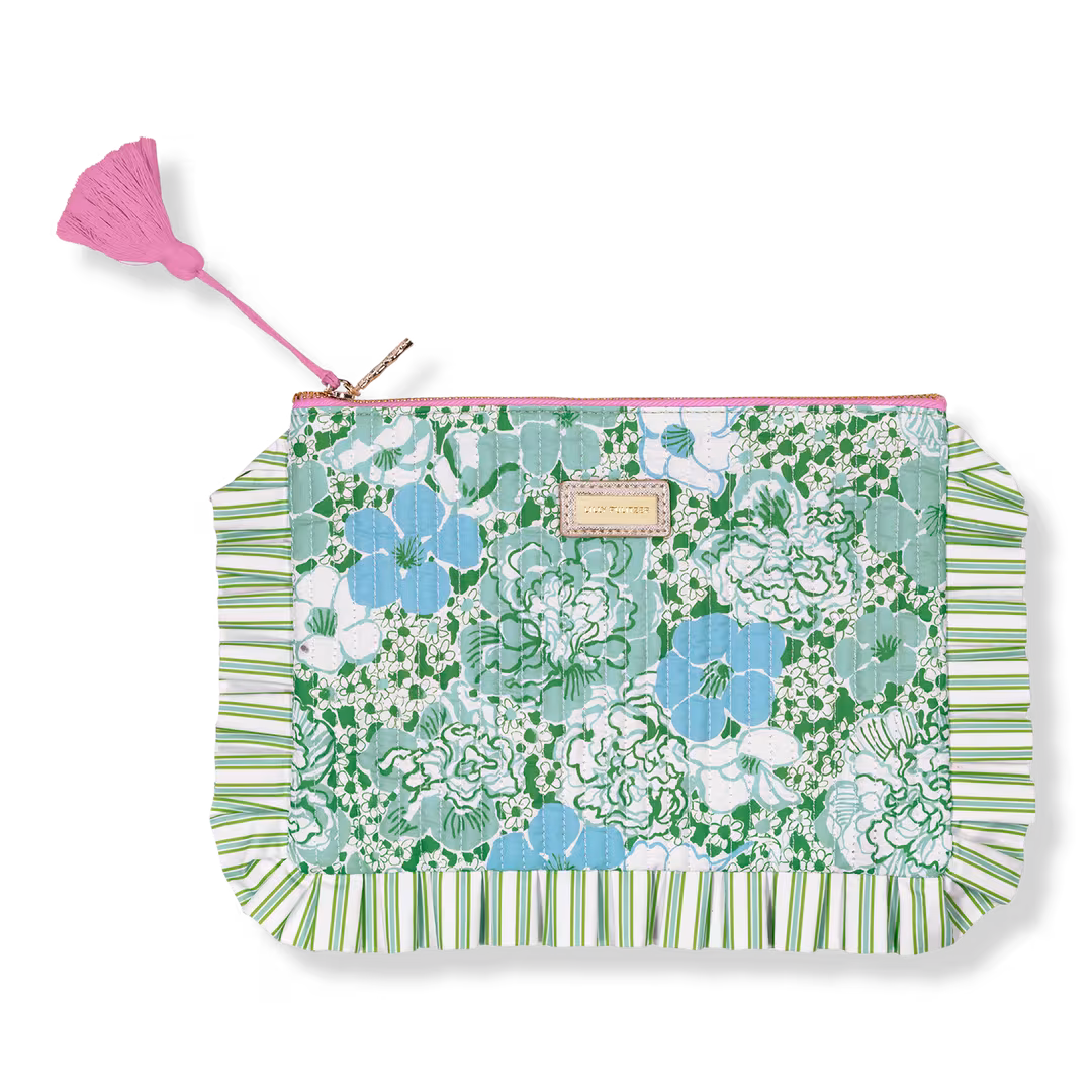 Lilly Pulitzer  Ruffle Pouch