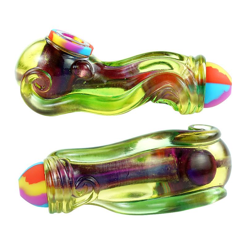 Creative Penis Resin Silicone Pipe