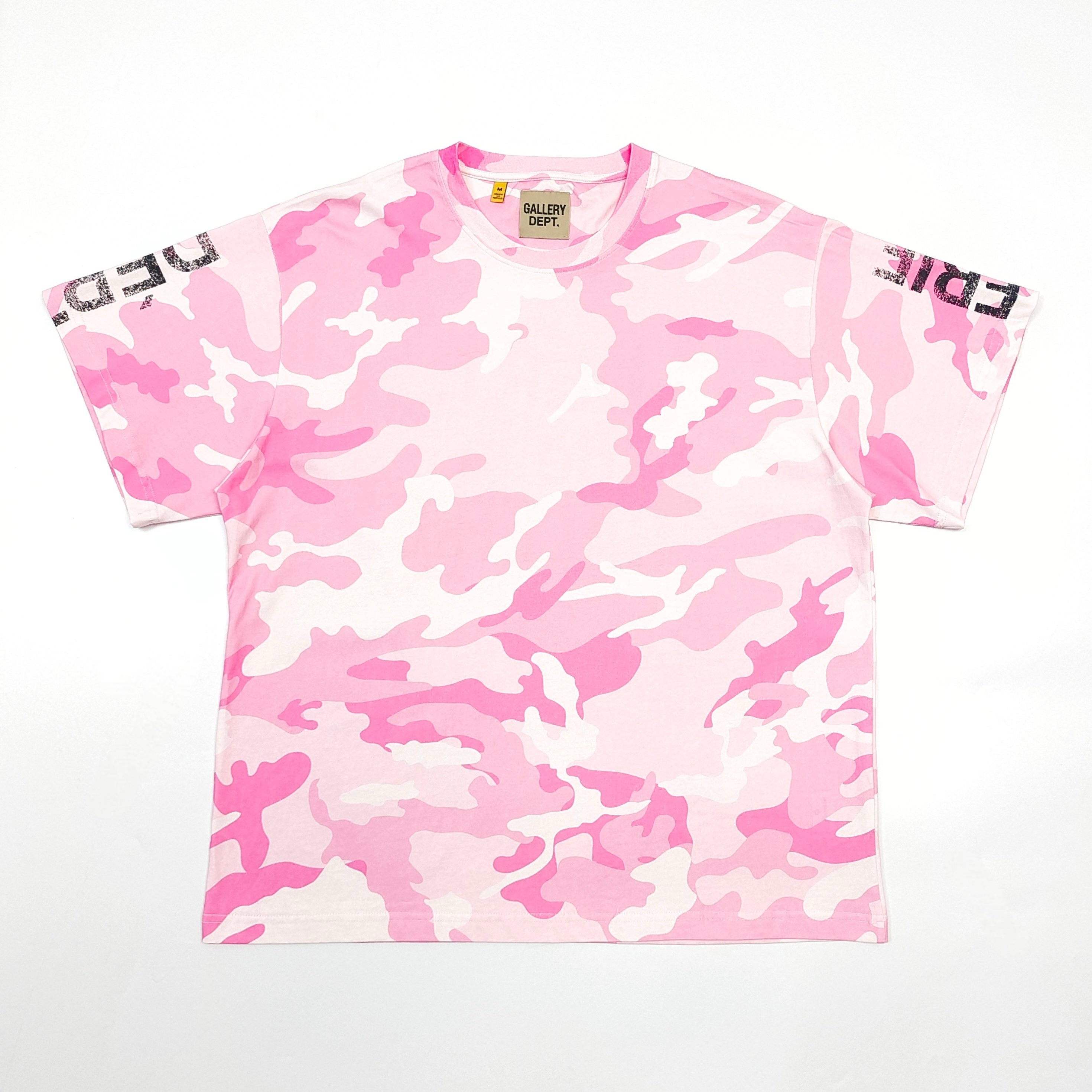 1:1 GD Pink Camo Vertical French Tee