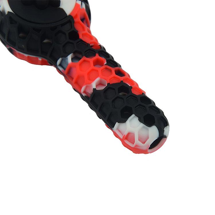 Honeybee Camouflage Silicone Pot Pipe