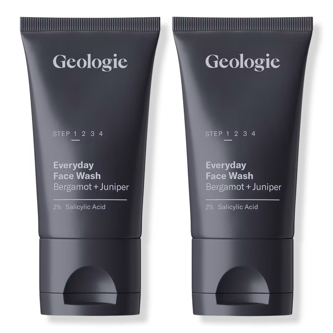 Geologie  Salicylic Acid Face Wash Bergamot + Juniper 2-pack
