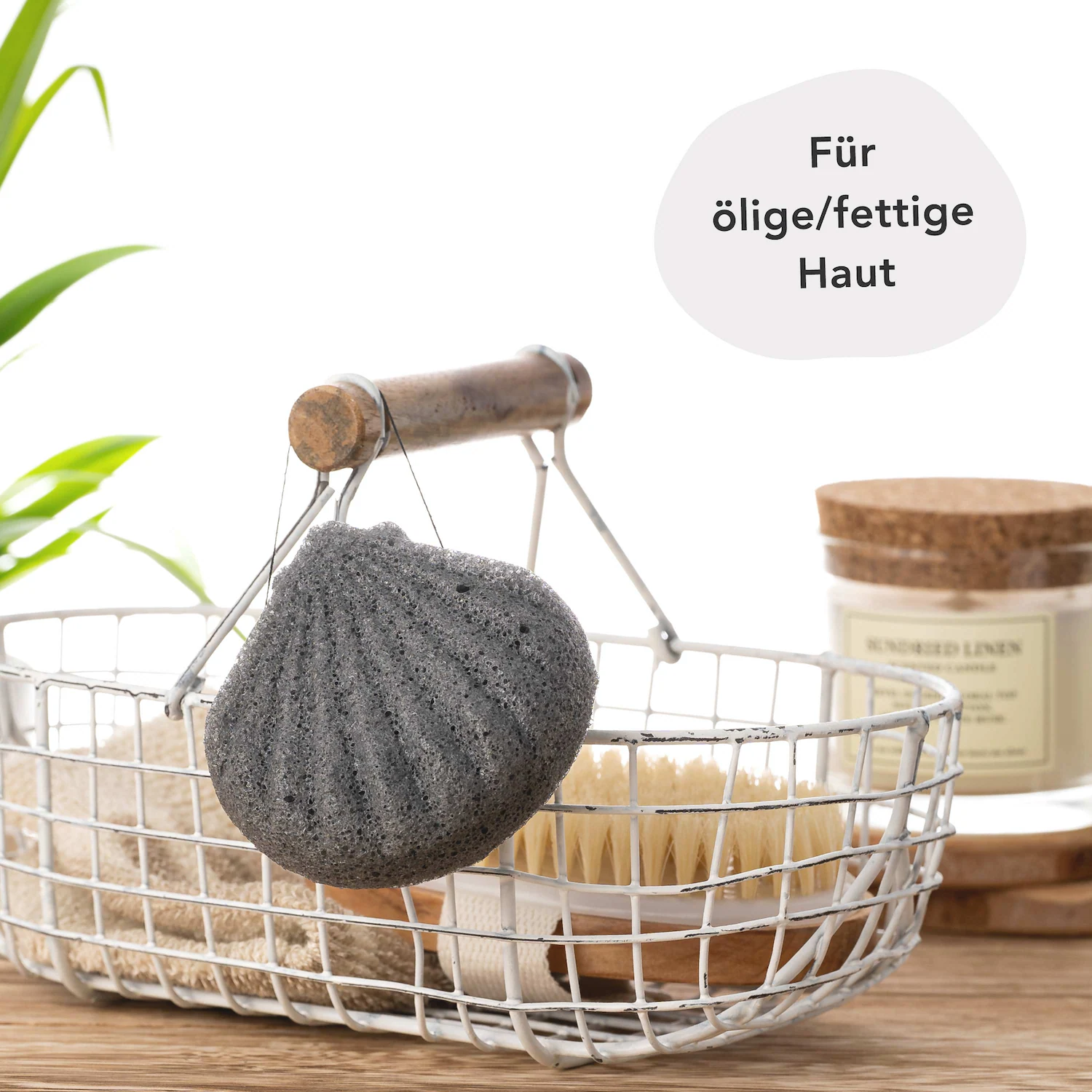 Konjac Sponge - Aktivkohle