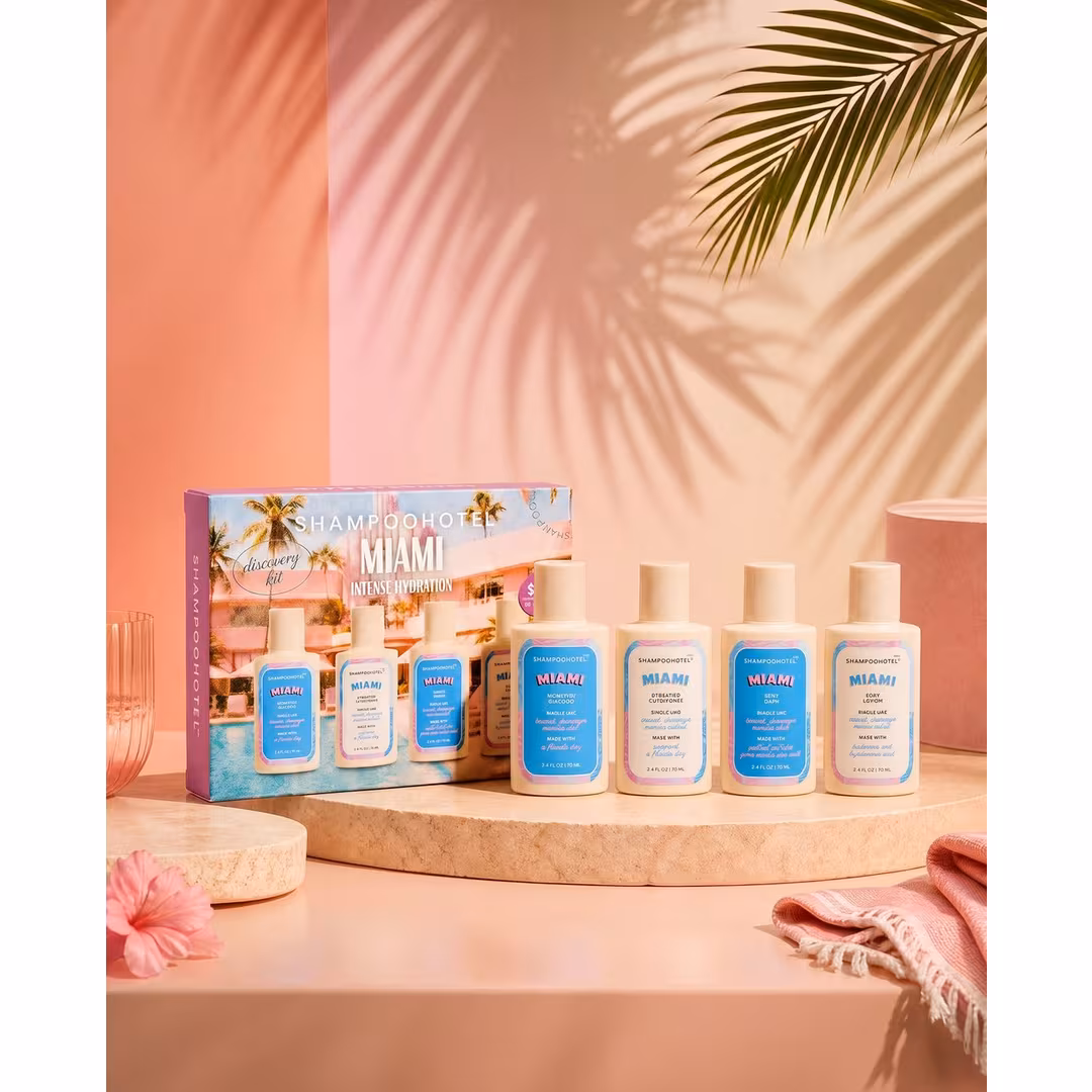 SHAMPOOHOTEL  Miami Discovery Kit