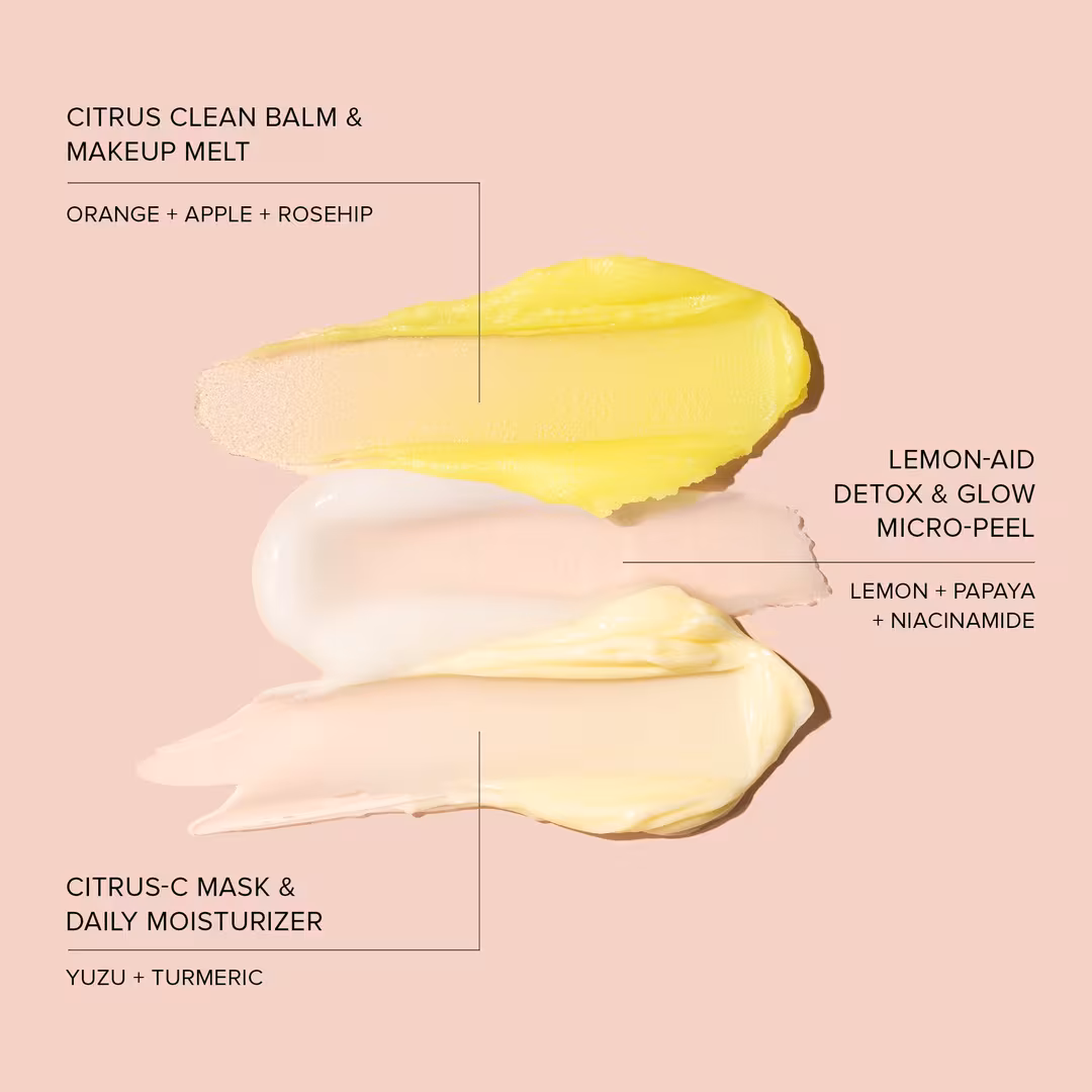 NUDESTIX  NUDESKIN 3-Step Citrus Renew Set