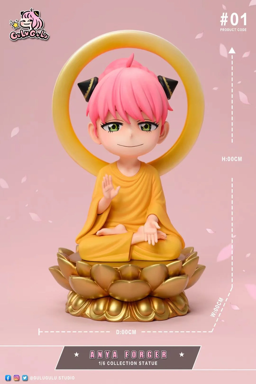 GuLuGuLu Studio - Eastern Mythology Series Buddha Anya | 東方神話系列 阿尼亚