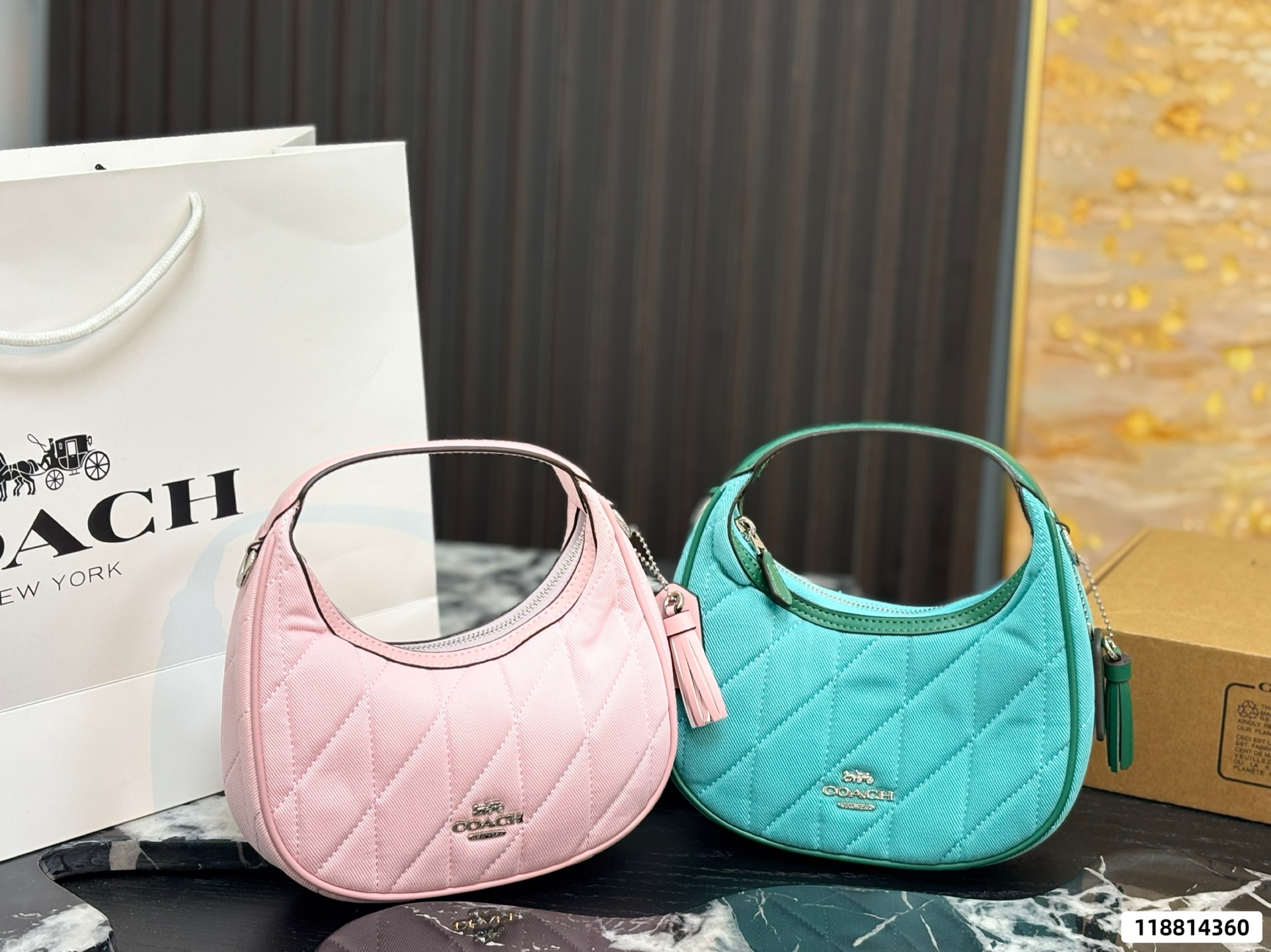 Coach Carmen Crescent Bag
