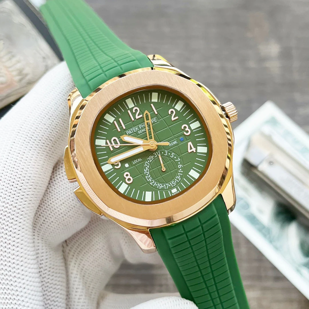 Patek Watch NAUTILUS TRAVELTIME GOLD CASE 42MM