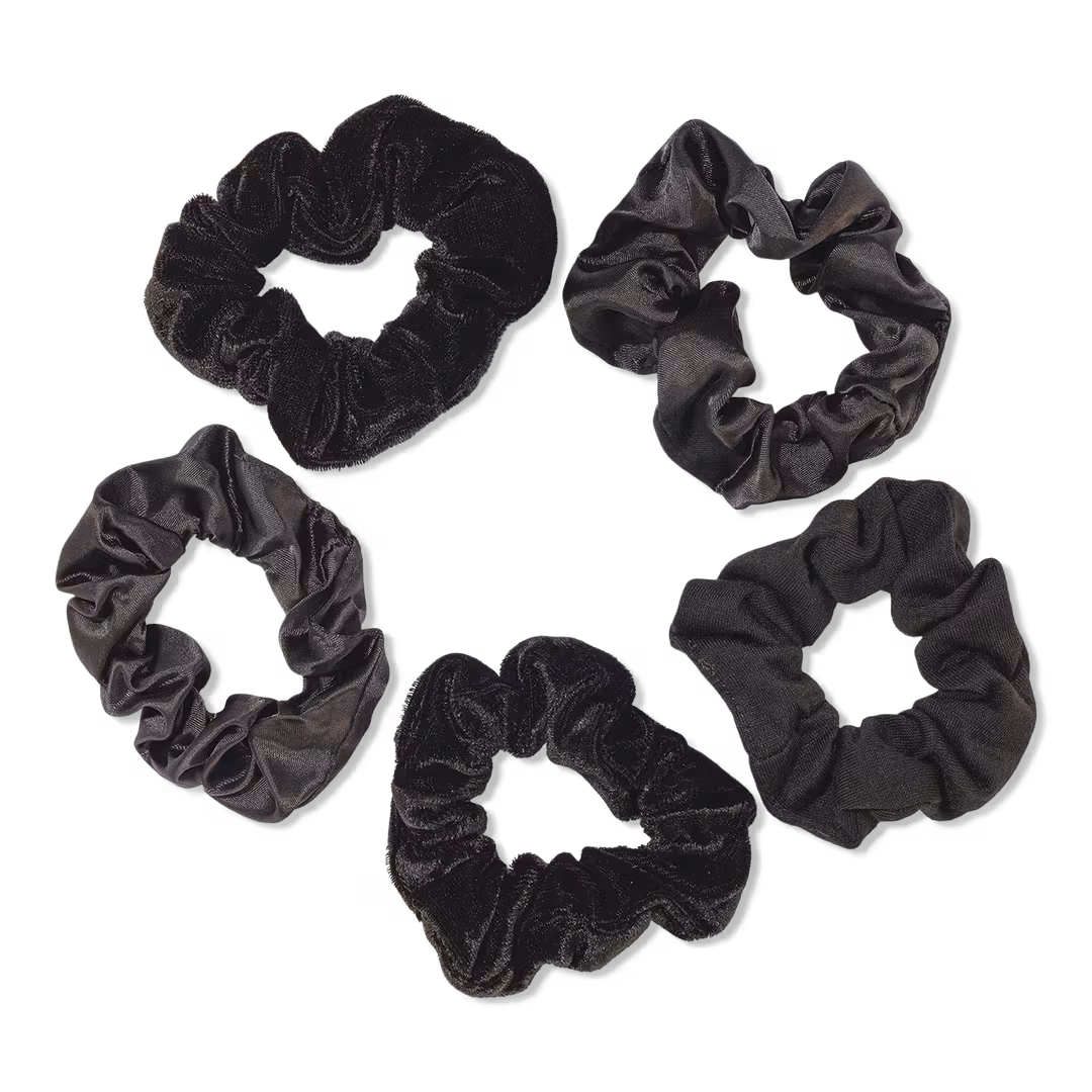 Conair Accessories  Black Satin Scrunchies