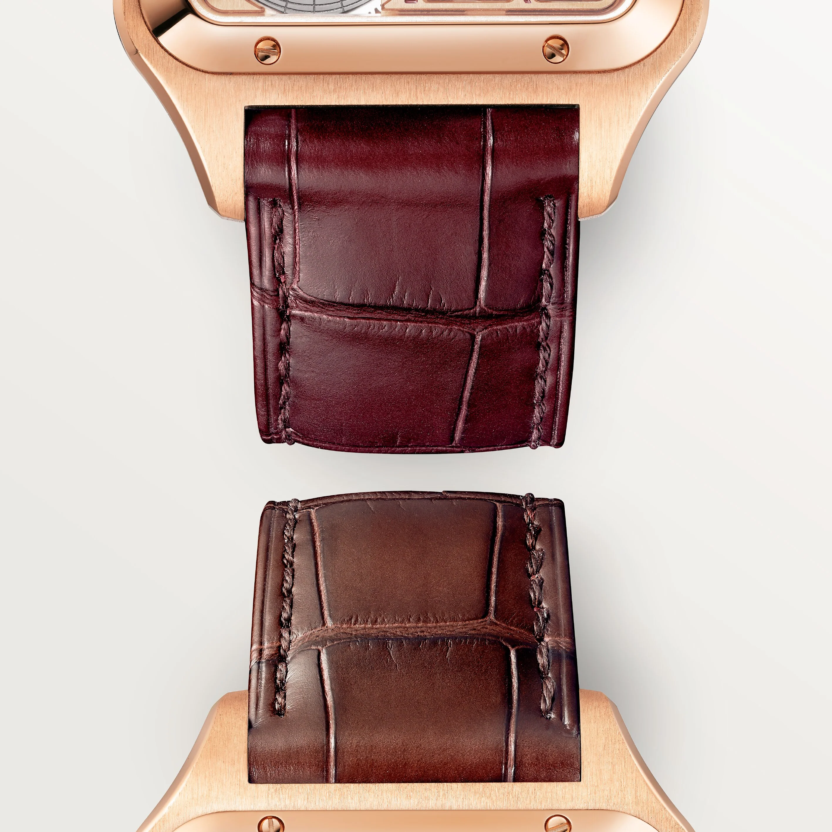 Cartier Santos-Dumont Skeleton Watch CRWHSA0030(Box NOT Included)