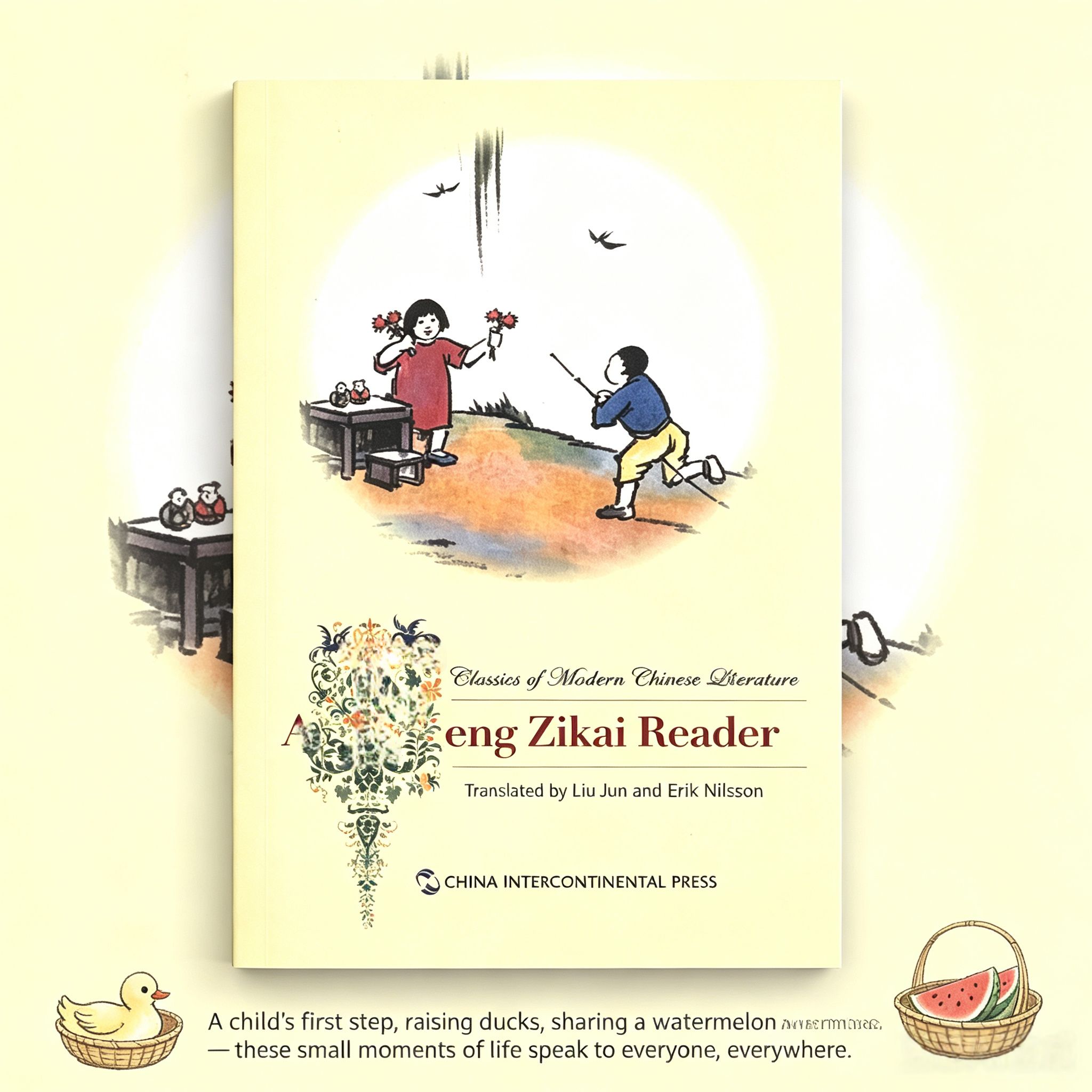 A Feng Zikai Reader: Classic Chinese Children's Literature (English Edition) – 17 Heartwarming Stories & Illustrations by Master Feng Zikai