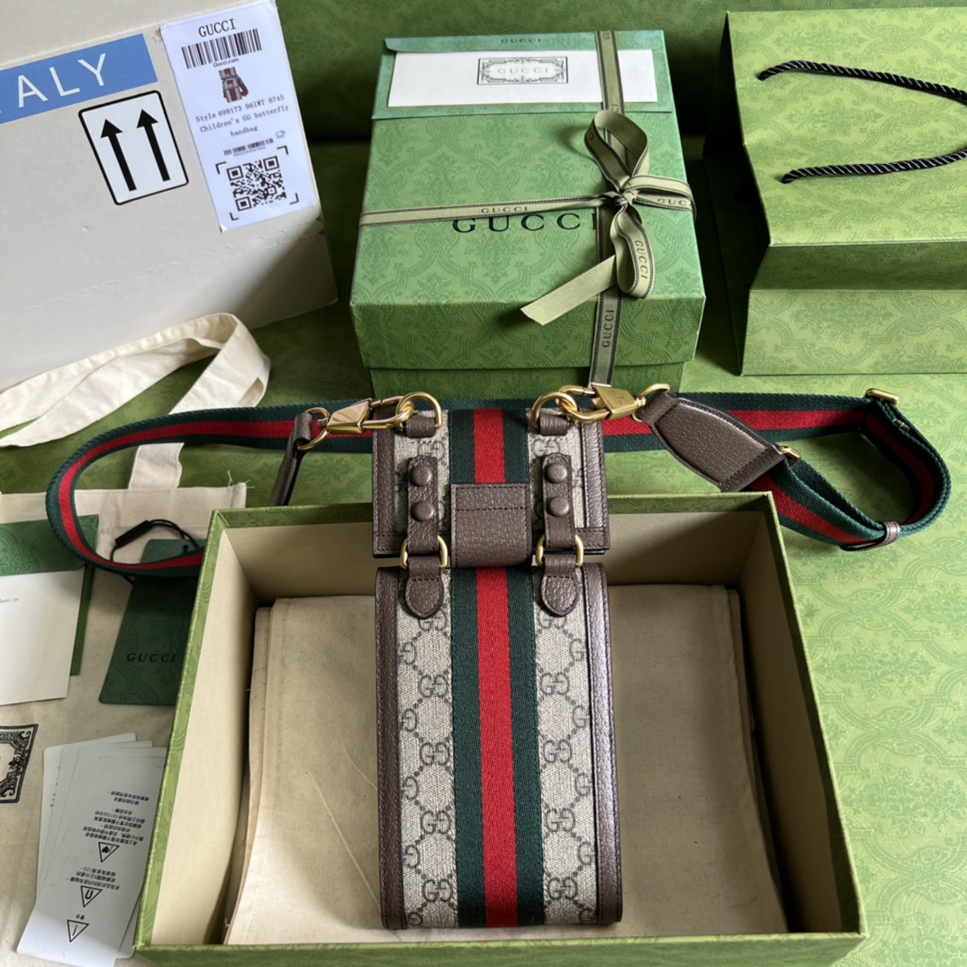 Gucci Ophidia mini bag and detachable wallet 699173