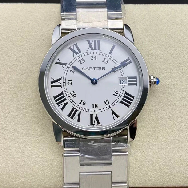 CARTIER Watch RONDE SOLO 36MM QUARTZ STEEL