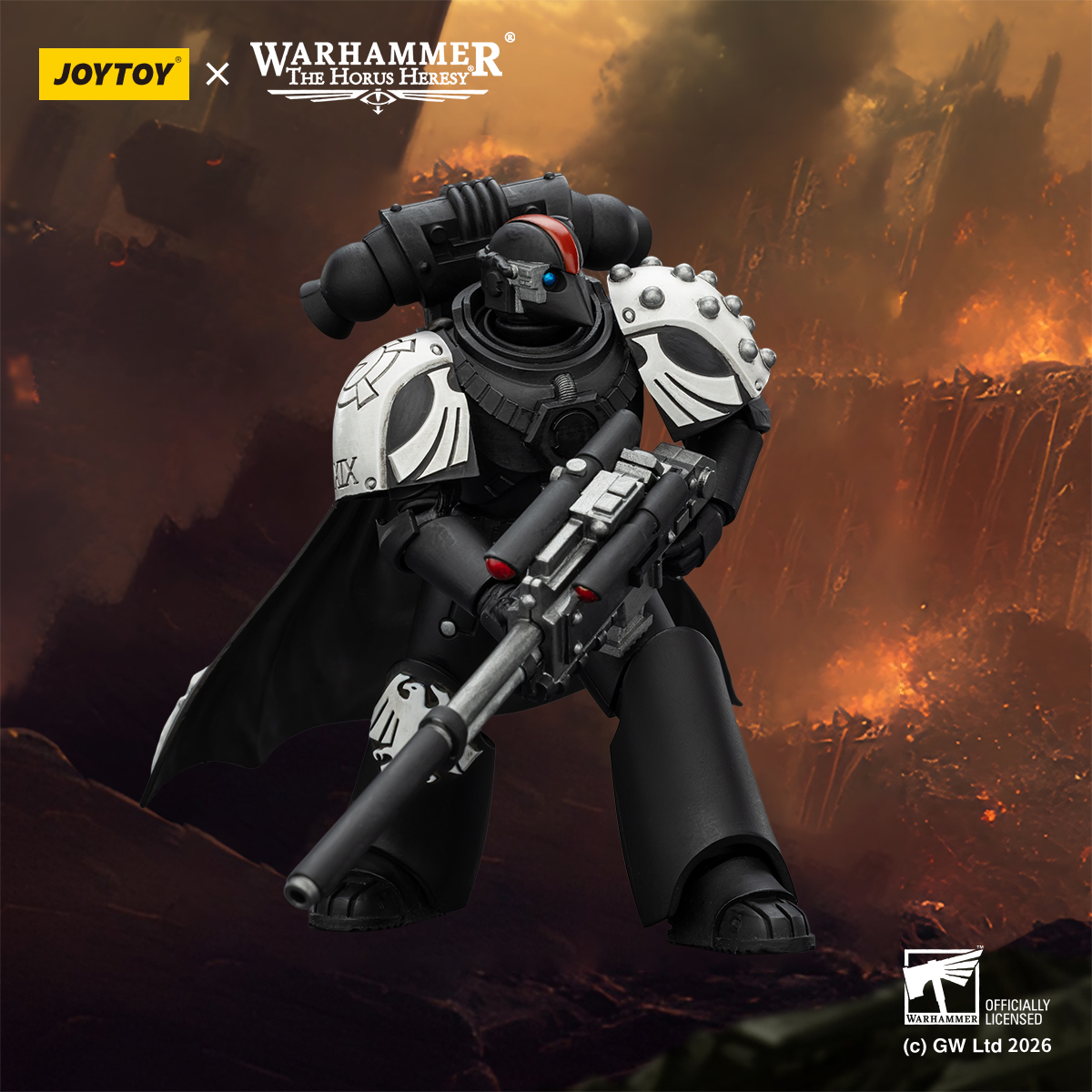 JOYTOY Warhammer The Horus Heresy 1:18 Raven Guard Legion - JOYTOY WORLD