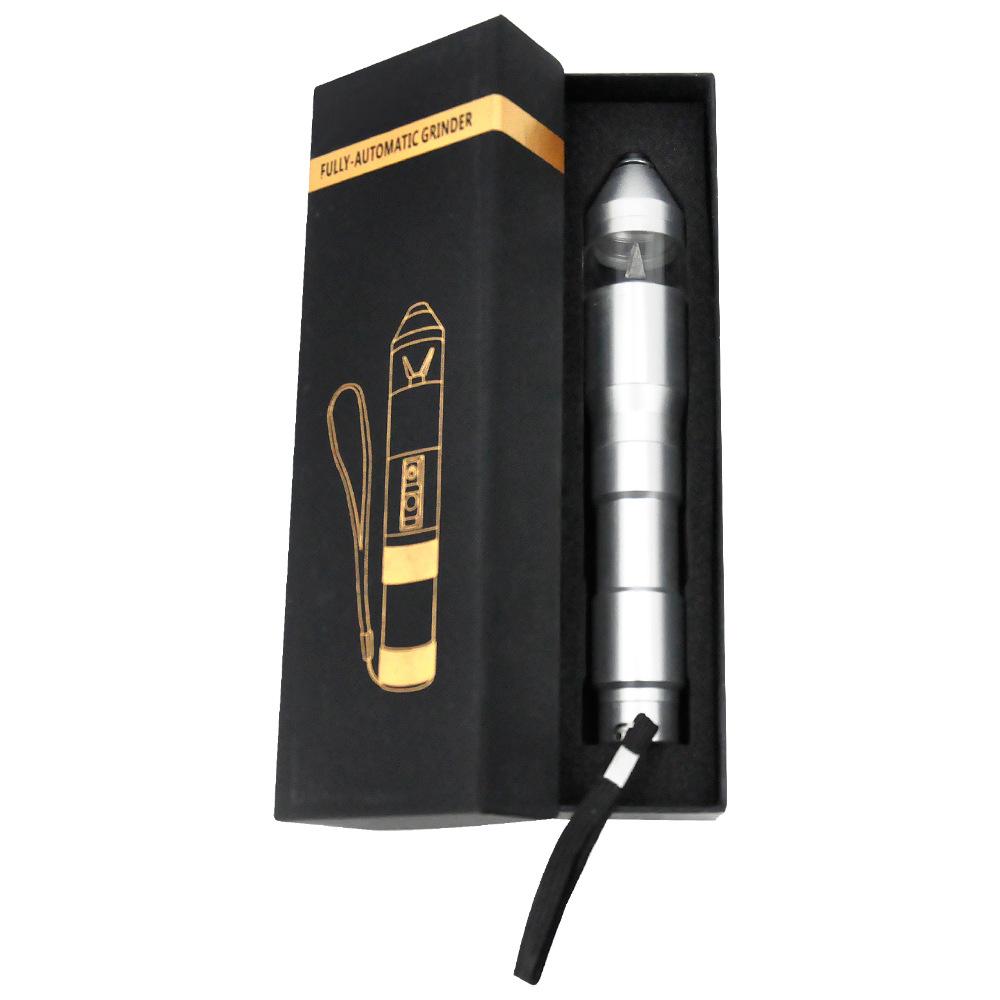 Electric Zinc Alloy Herb Grinder Pen