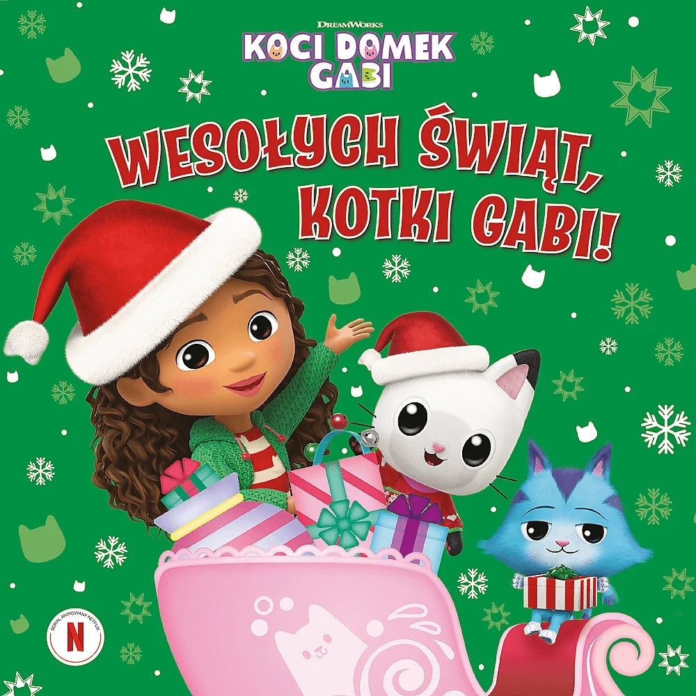 Książka Aktywizująca Koci Domek Gabi. Wesołych Świąt, Kotki Gabi!