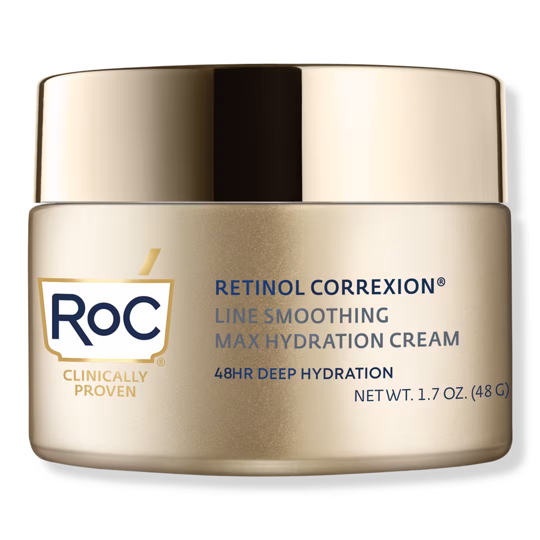 RoC  Retinol Correxion Line Smoothing Max Hydration Cream Face Moisturizer