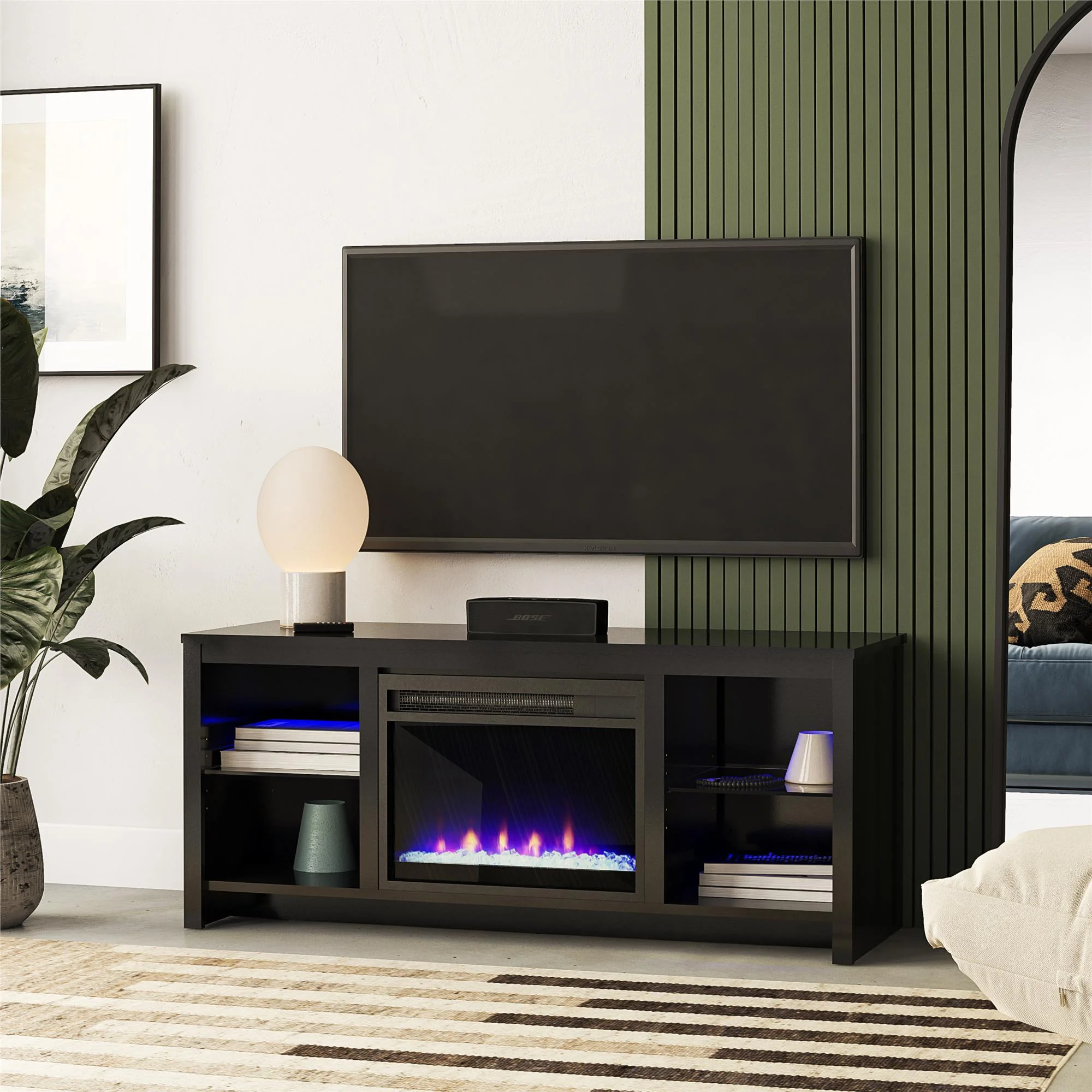 Ameriwood Home LED Fireplace 55