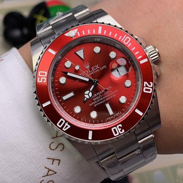 Rolex Watch SUBMARINER DATE 40 RED DIAL Watch