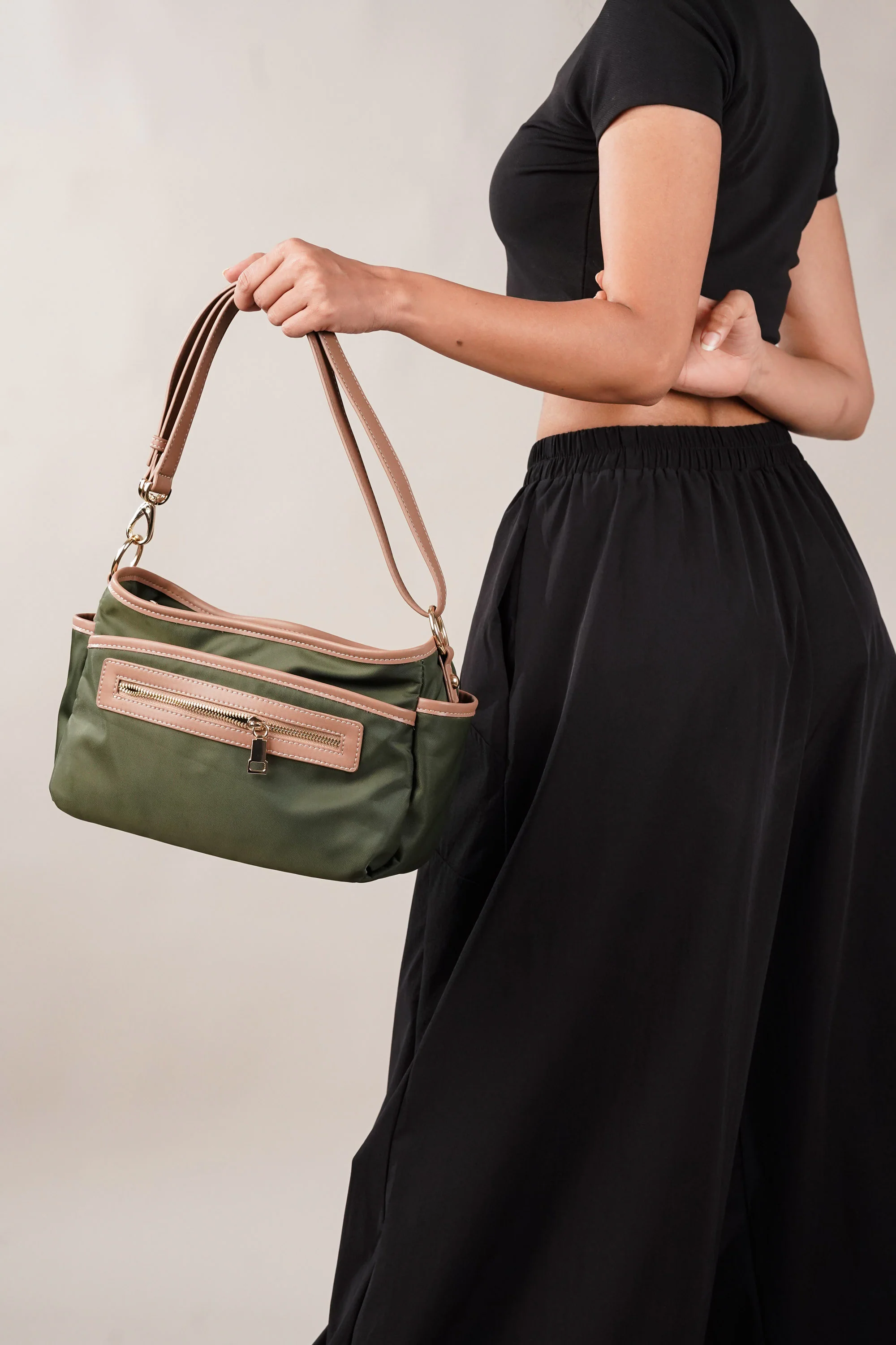 Army Green Streetwear Bag