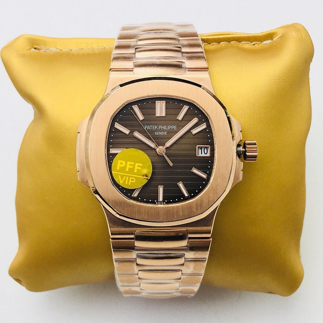 PATEK Watch NAUTILUS 5711 ROSE GOLD BROWN DIAL