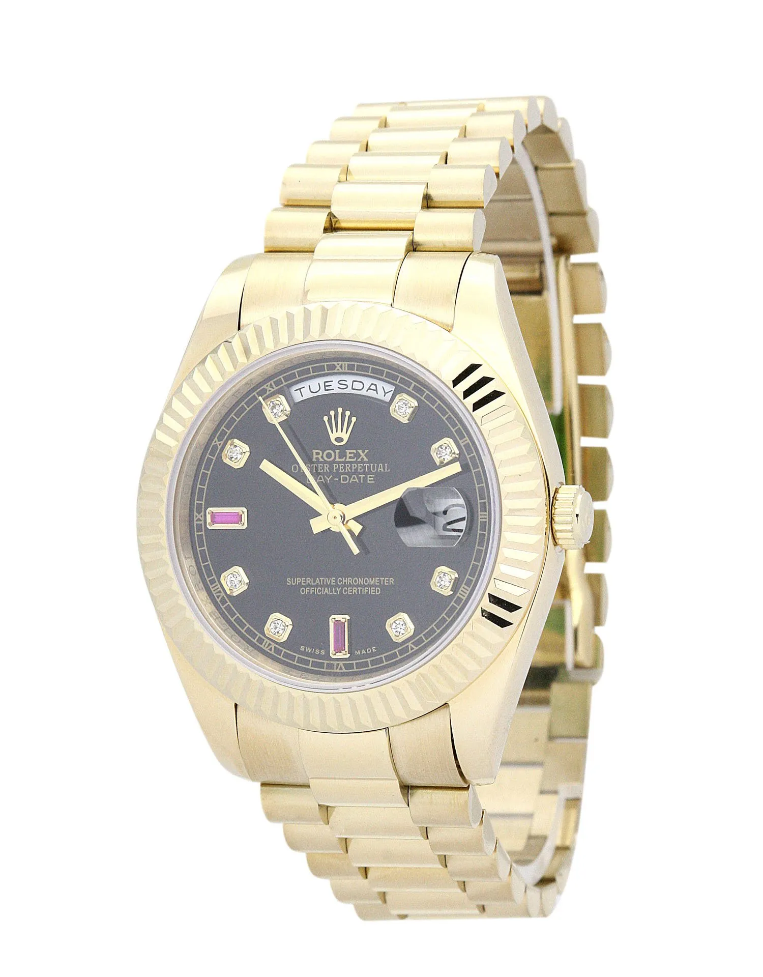 Rolex Day-Date Black Dial 118238