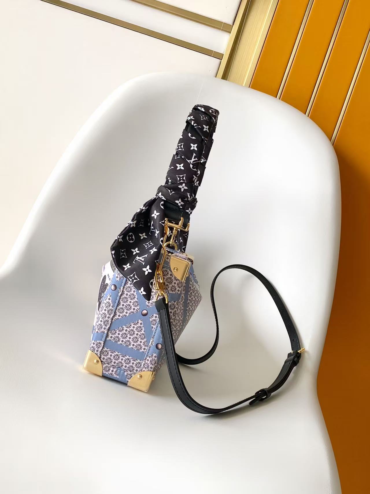 LV Side Trunk Medium Handbag