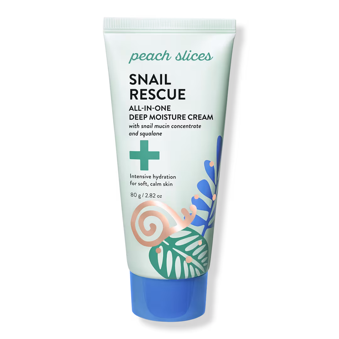 Peach Slices  Snail Rescue All-In-One Deep Moisture Cream