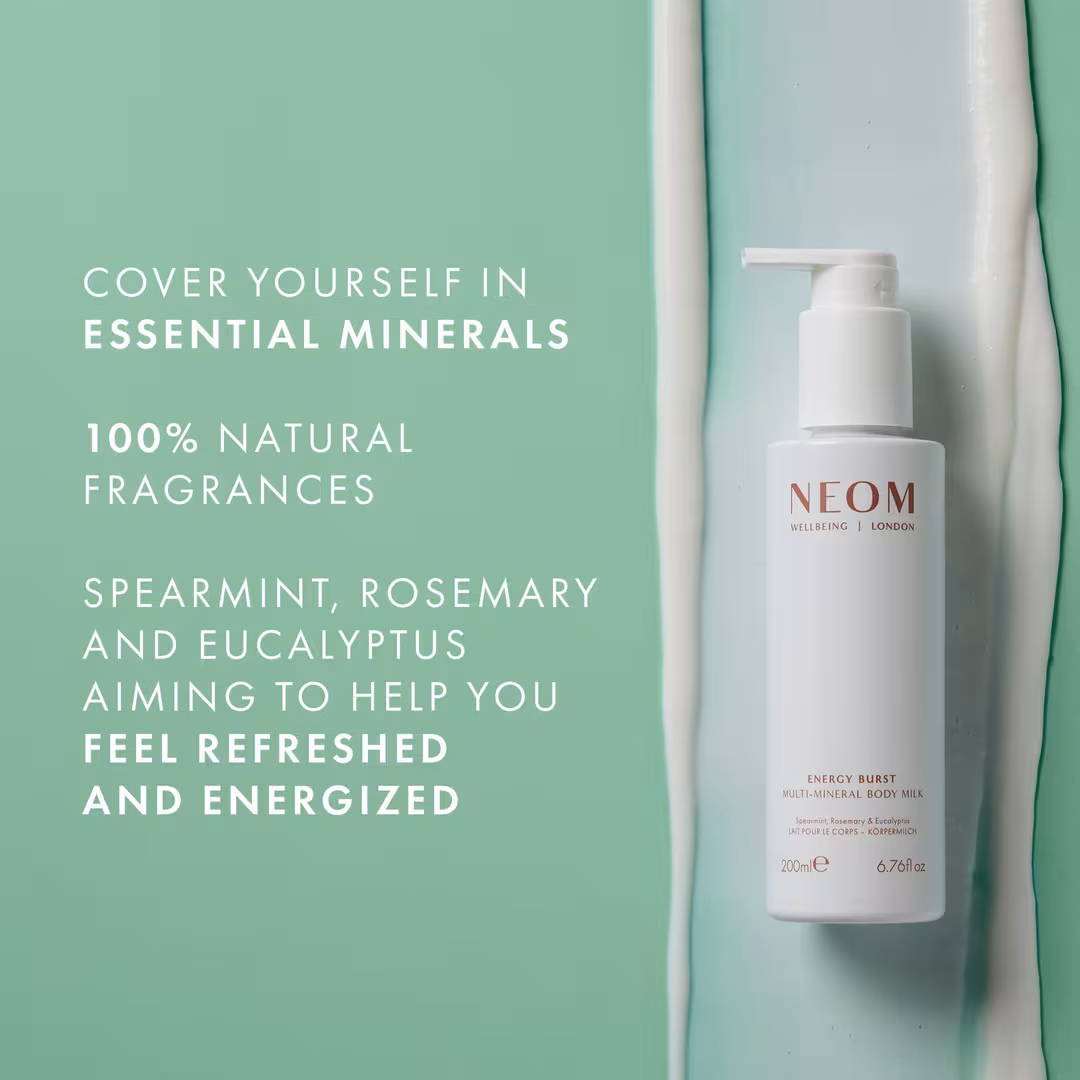 NEOM Wellbeing  Energy Burst Multi-Mineral Body Milk
