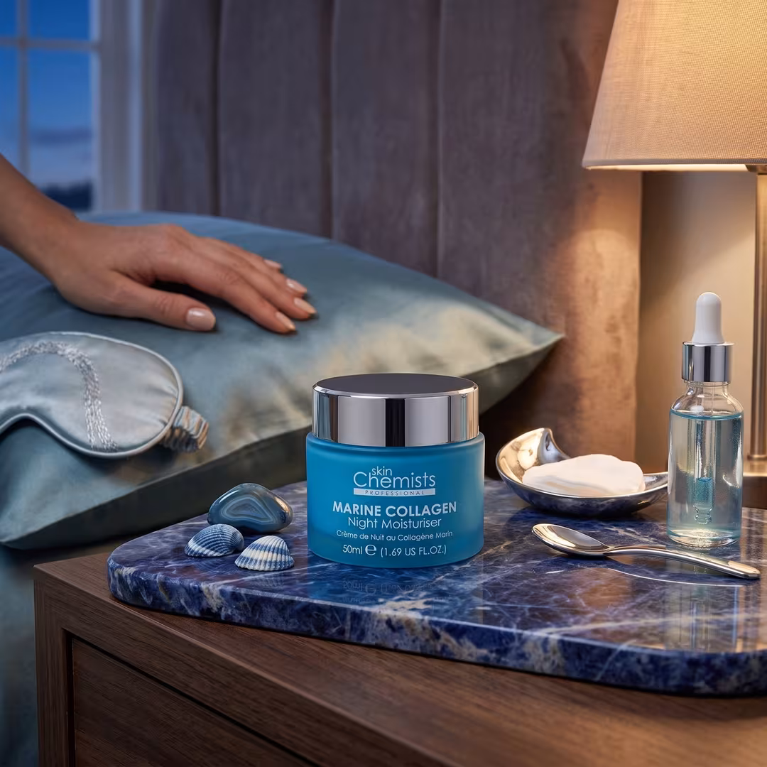 skinChemists  Marine Collagen Anti-Aging Night Moisturiser
