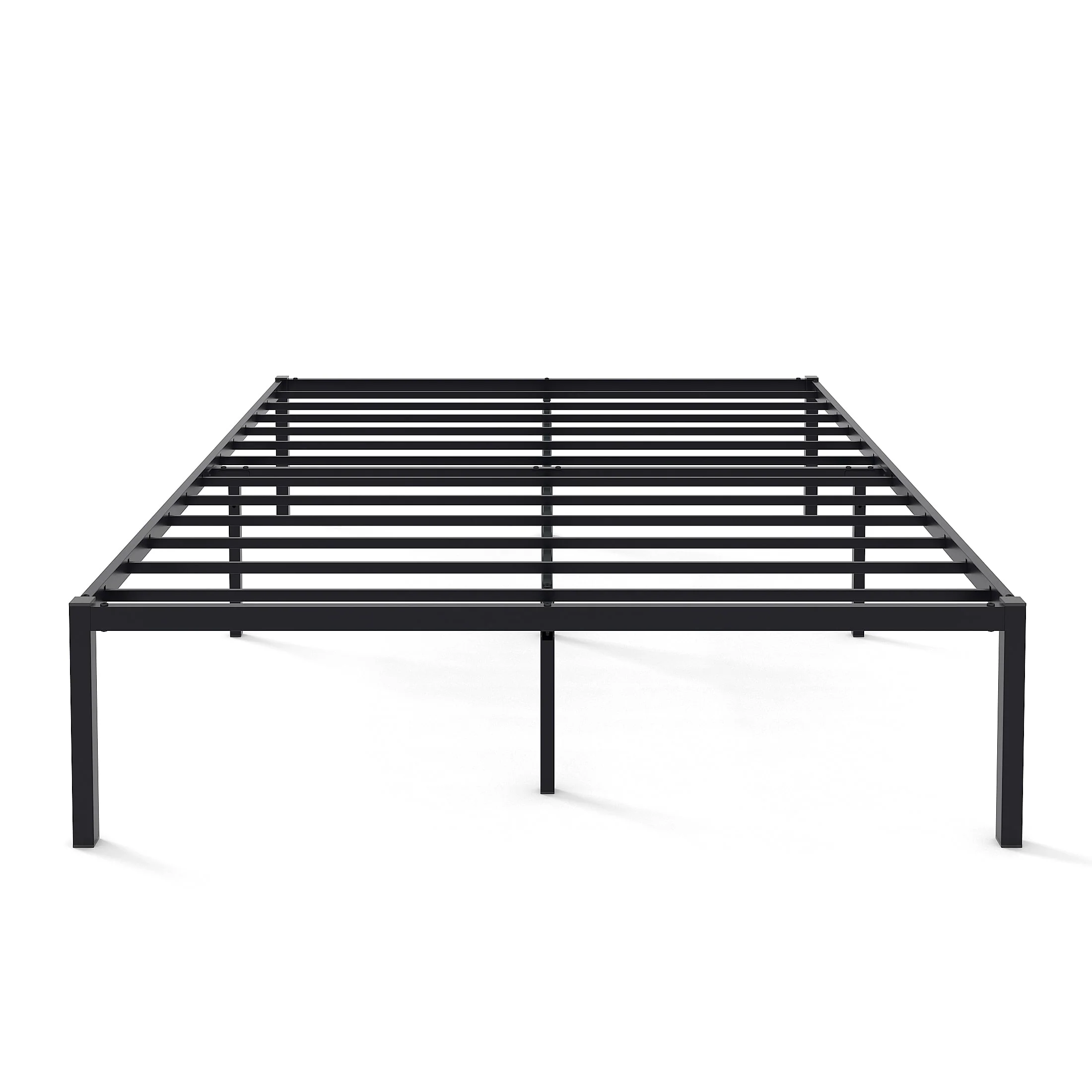 Yoneston Queen Size Metal Bed Frame 18" High Beds Frames with Storage