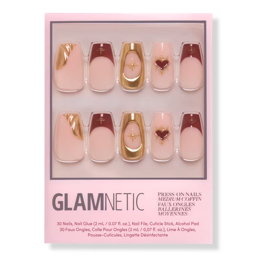 Glamnetic  Queen of Hearts Press-On Nails