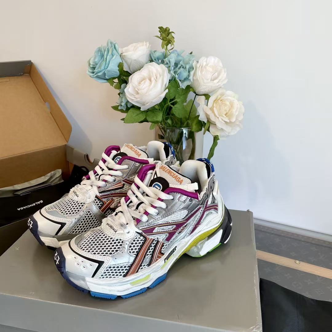 Balenciaga Multicolor Runner Sneakers