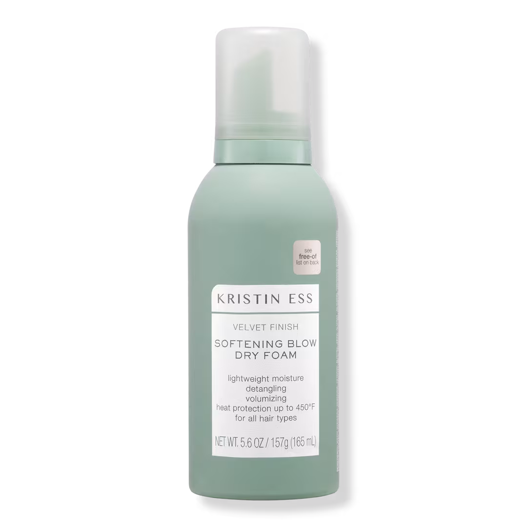 KRISTIN ESS HAIR  Velvet Finish Softening Blow Dry Foam