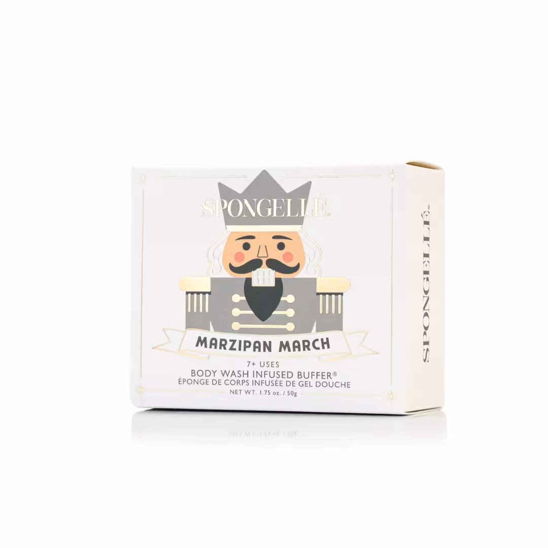 SPONGELLE  Marzipan March Body Wash Infused Buffer
