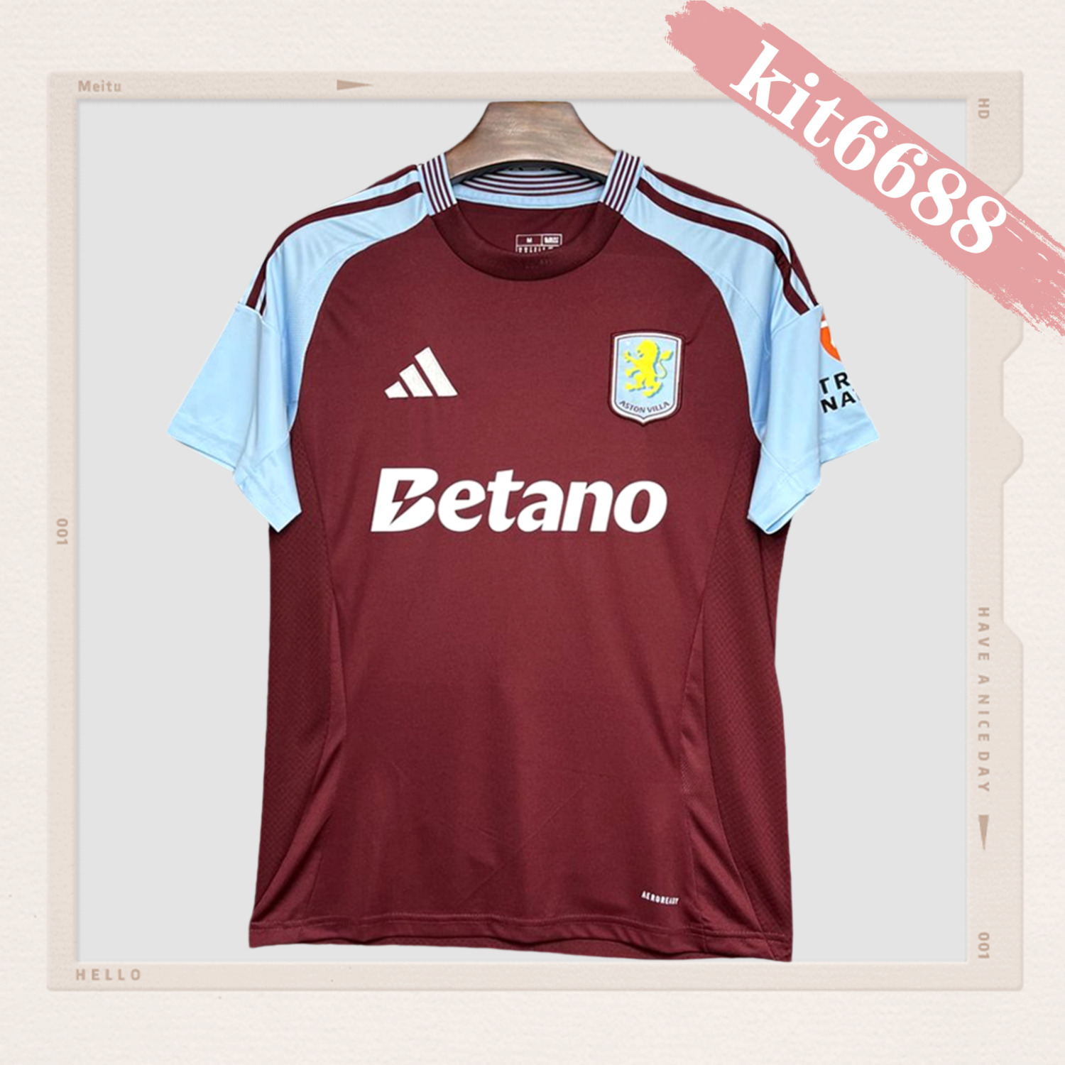 2024/2025 Aston Villa Home Football Shirt （Fans）