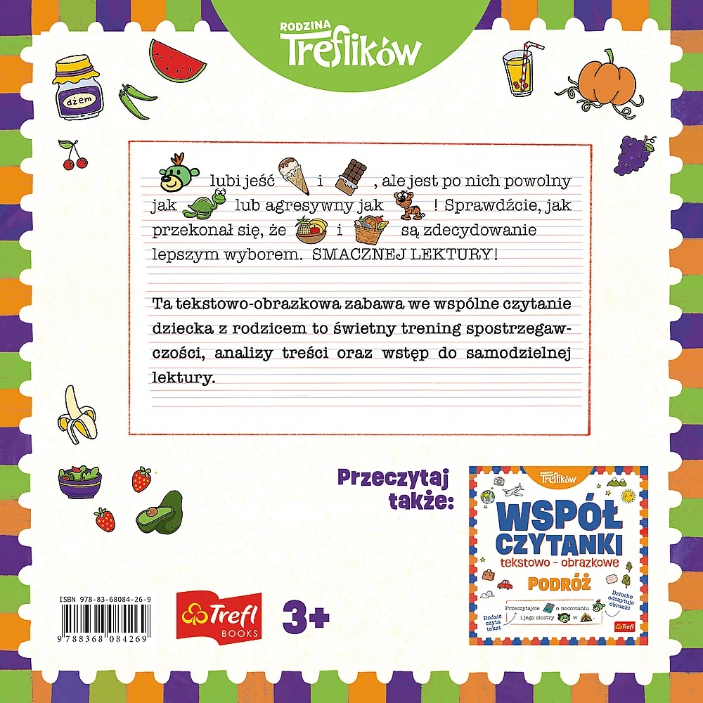 Książka Współczytanki Tekstowo-Obrazkowe. Jedzenie