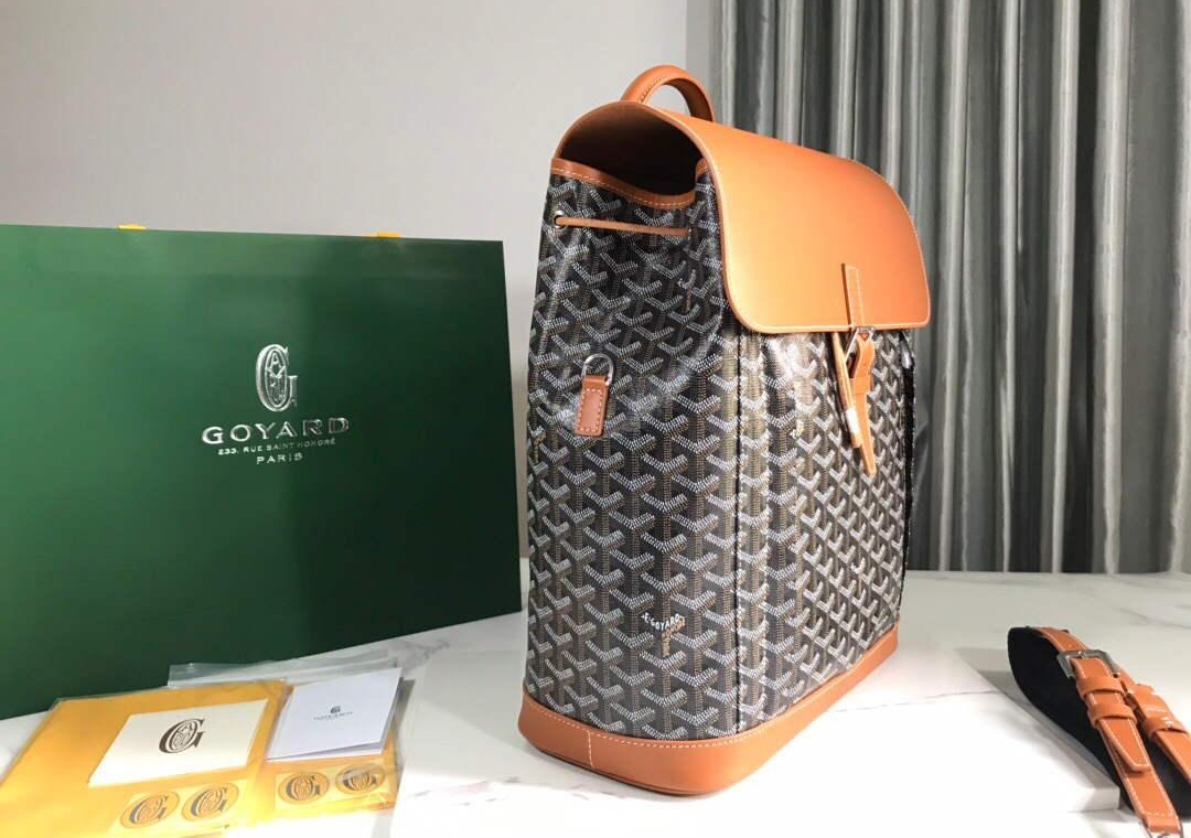 Replica Goyard ALPIN2MMLTY Alpin MM Backpack Brown