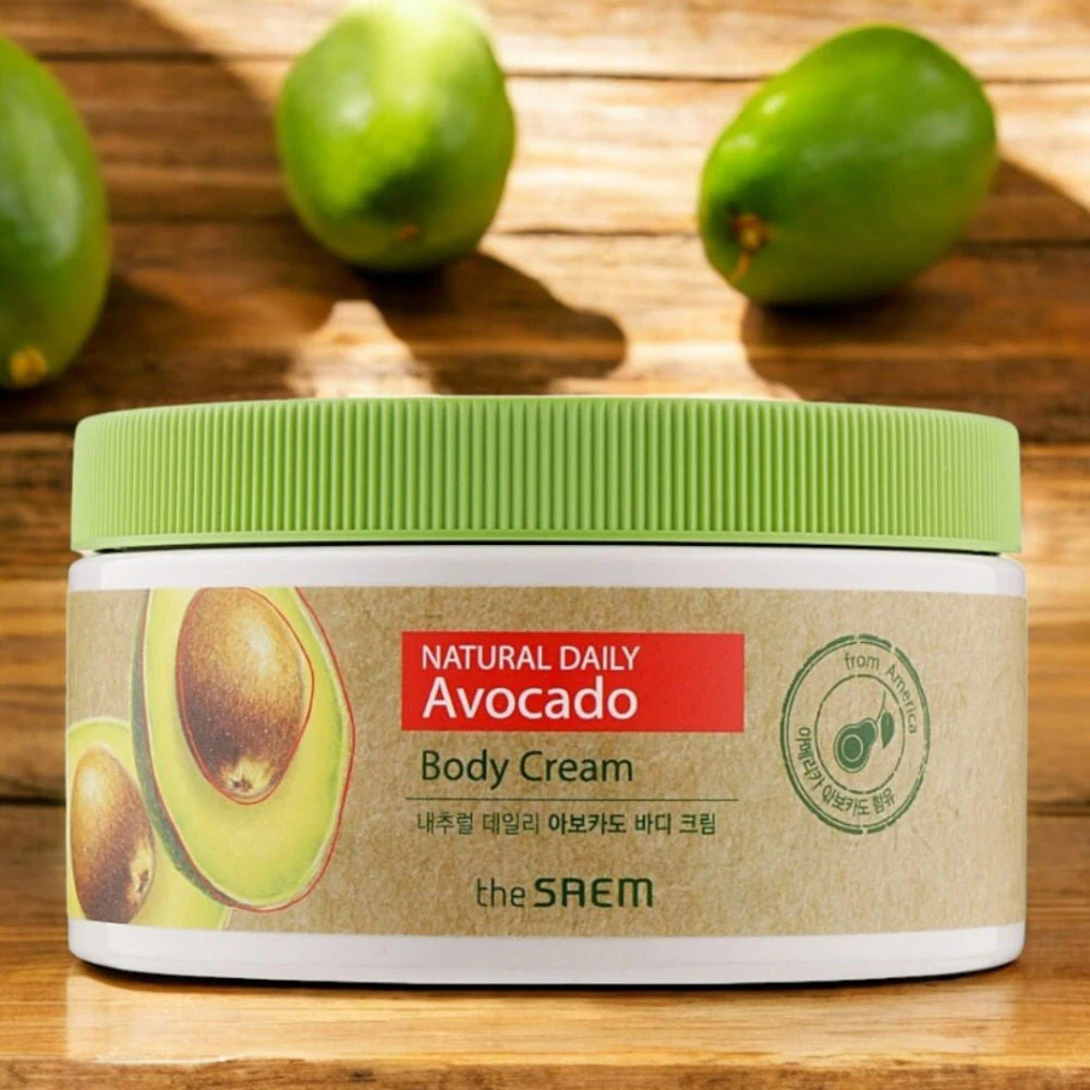 NATÜRLICHE TÄGLICHE AVOCADO-Körpercreme