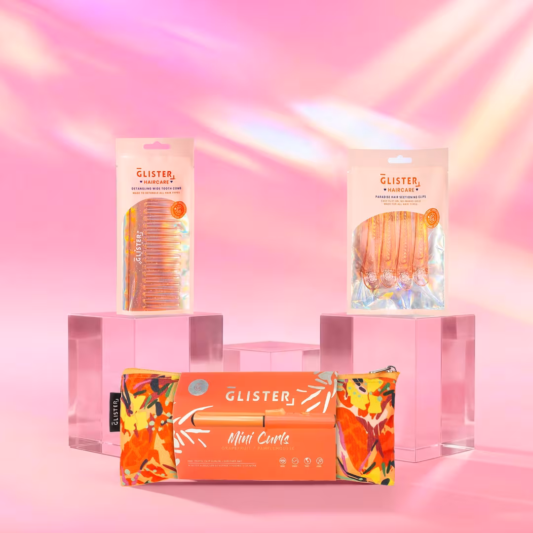 GLISTER  Travel Curl Set
