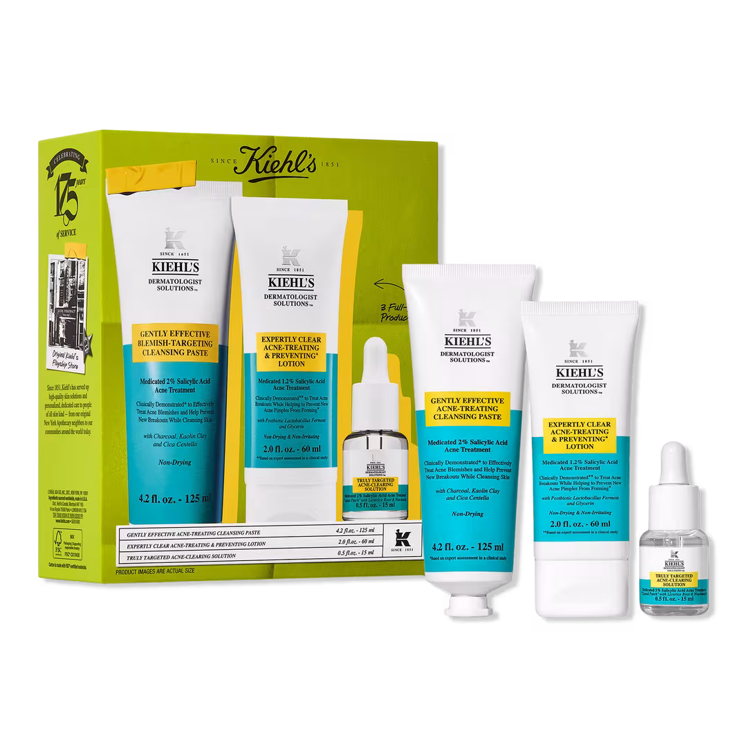 Kiehl's Since 1851  Clear Intentions Acne Set