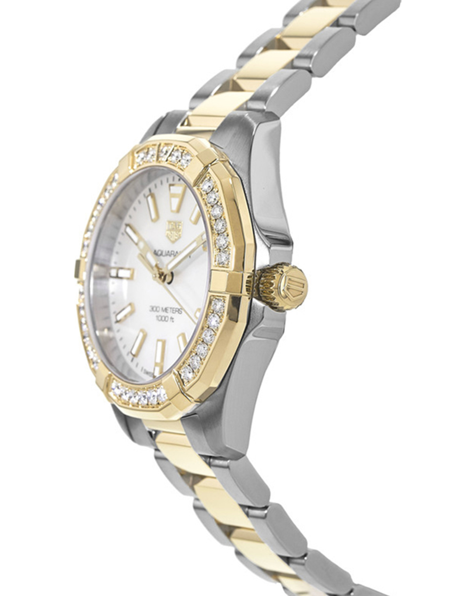 Replica Tag Heuer Aquaracer Diamond and Gold WoMen's Luxury Watch WBD1321.BB0320 32 MM