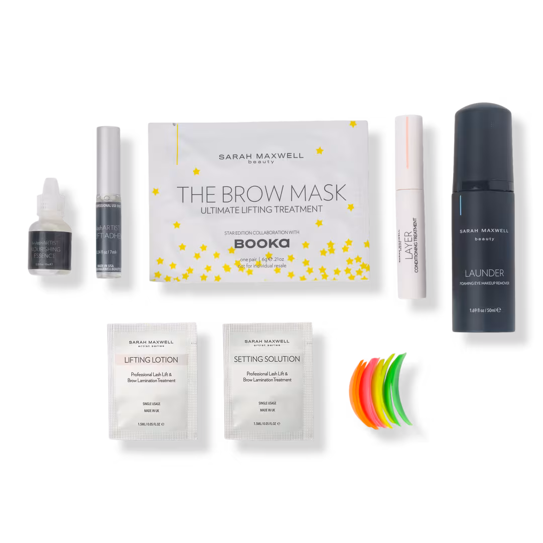 Sarah Maxwell Beauty  Professional Lash Lift Kit - Rainbow Shields
