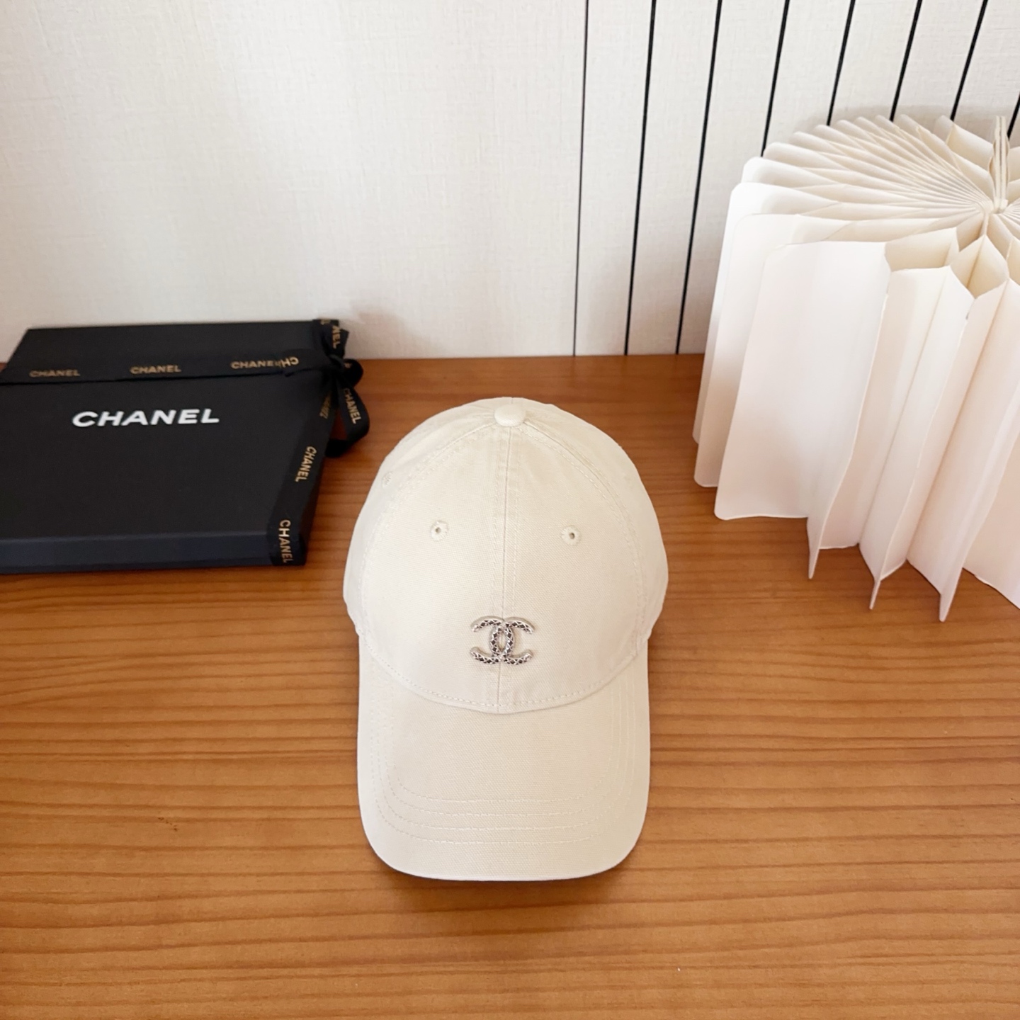 Chanel CC Logo Baseball Cap