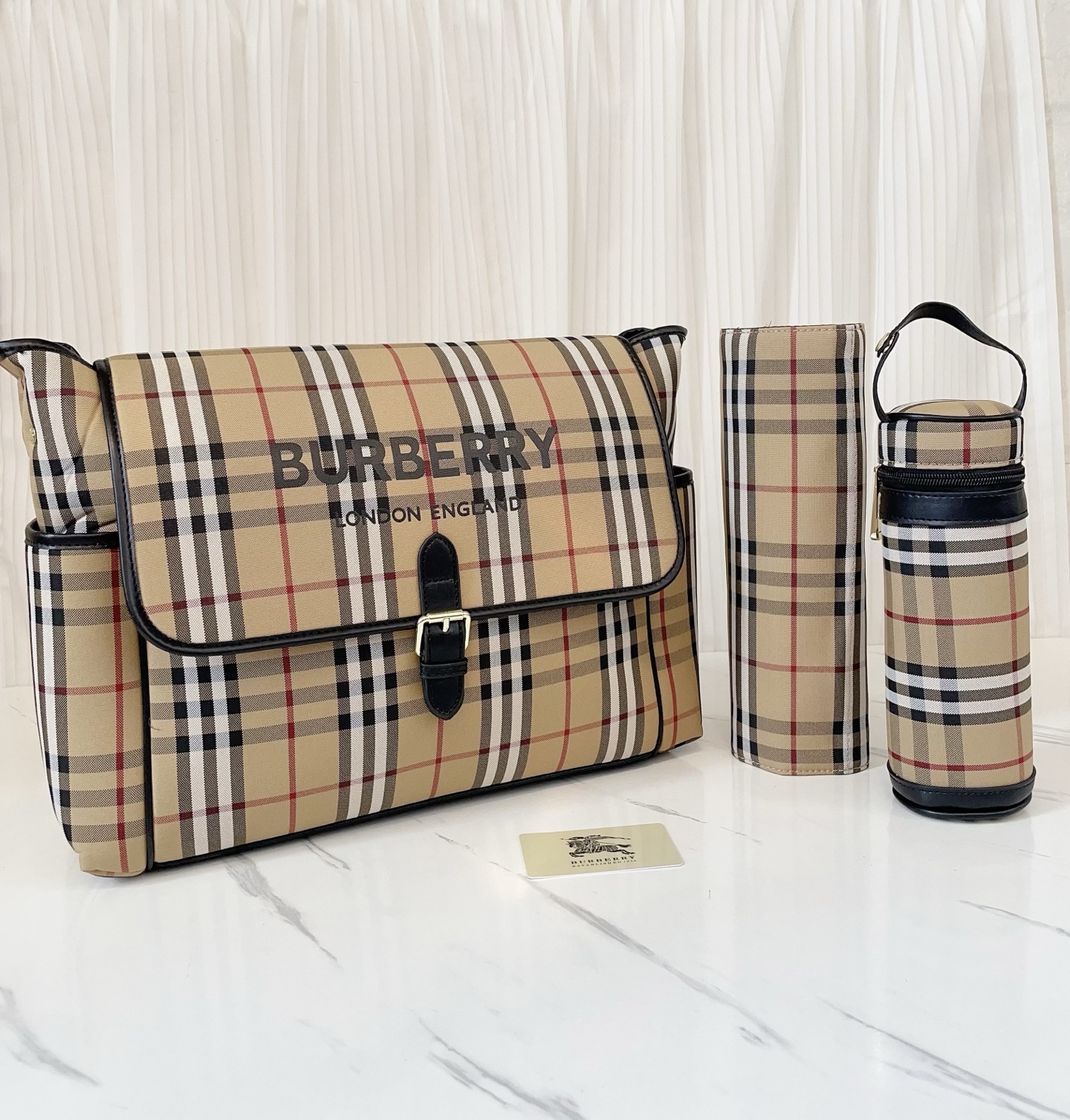 Burberry Vintage Check Changing Bag