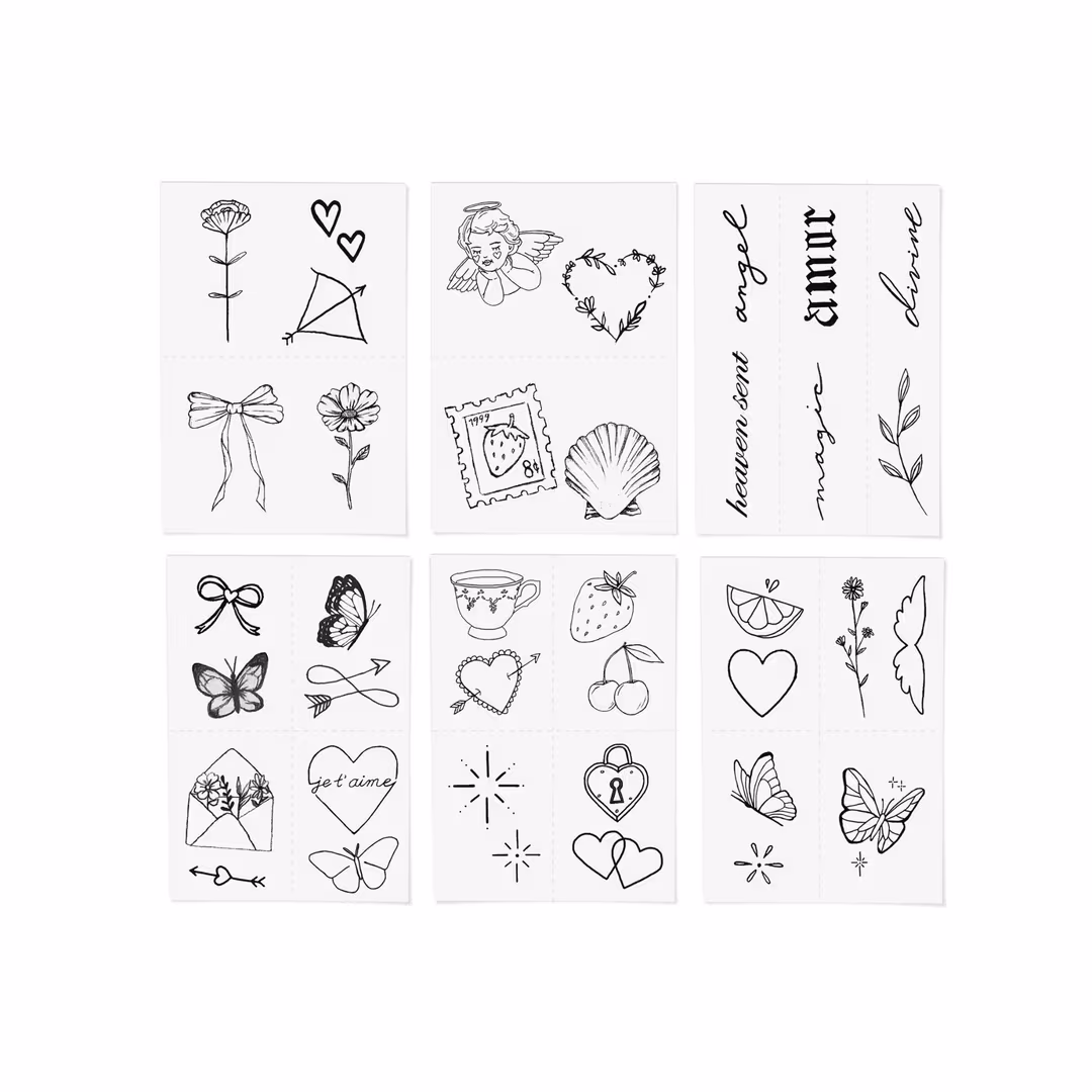 Inked by Dani  Heaven Sent Temporary Tattoo Pack