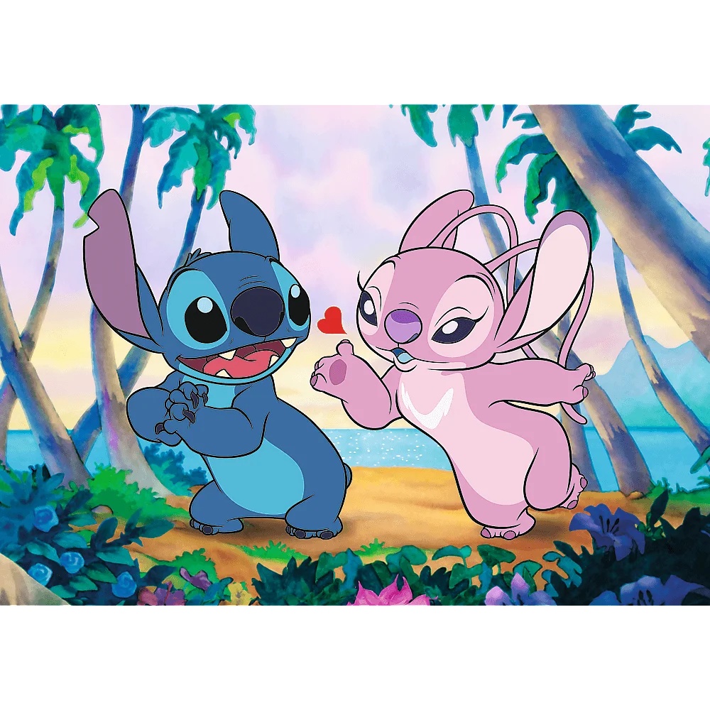 Puzzle Premium Plus Quality Lilo &Amp; Stitch 1000 El. Stitch &Amp; Angel